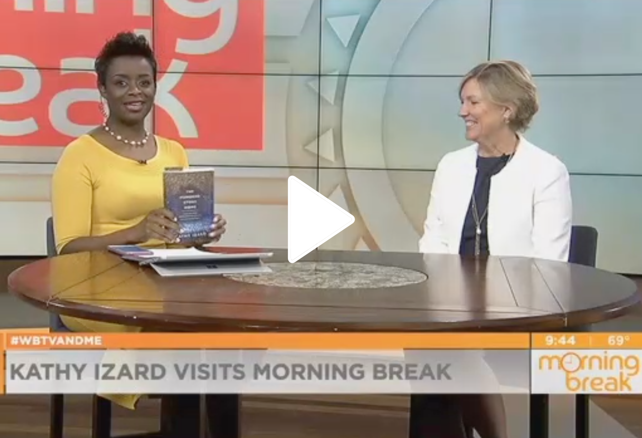 Kathy Izard visits morning break